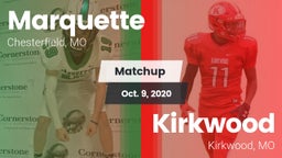 Matchup: Marquette High vs. Kirkwood  2020