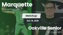 Matchup: Marquette High vs. Oakville Senior  2020