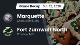 Recap: Marquette  vs. Fort Zumwalt North  2020