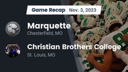 Recap: Marquette  vs. Christian Brothers College  2023