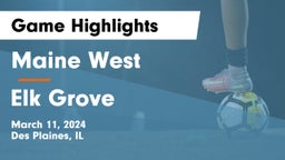 Maine West  vs Elk Grove  Game Highlights - March 11, 2024