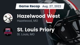 Recap: Hazelwood West  vs. St. Louis Priory  2022