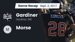 Recap: Gardiner  vs. Morse 2017