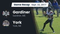 Recap: Gardiner  vs. York  2017