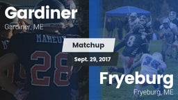 Matchup: Gardiner  vs. Fryeburg  2017