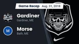 Recap: Gardiner  vs. Morse  2018