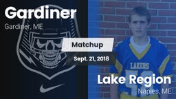 Matchup: Gardiner  vs. Lake Region  2018