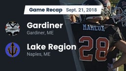 Recap: Gardiner  vs. Lake Region  2018