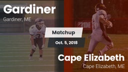 Matchup: Gardiner  vs. Cape Elizabeth  2018