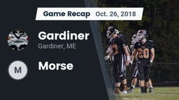 Recap: Gardiner  vs. Morse 2018