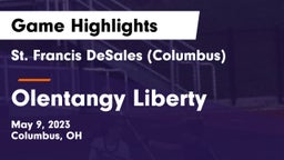 St. Francis DeSales  (Columbus) vs Olentangy Liberty  Game Highlights - May 9, 2023