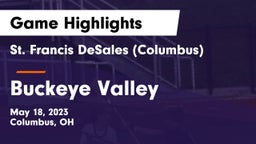 St. Francis DeSales  (Columbus) vs Buckeye Valley  Game Highlights - May 18, 2023