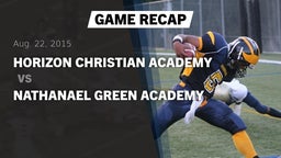 Recap: Horizon Christian Academy  vs. Nathanael Green Academy 2015