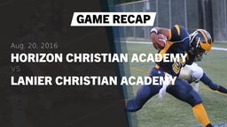 Recap: Horizon Christian Academy  vs. Lanier Christian Academy 2016