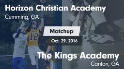 Matchup: Horizon Christian Ac vs. The Kings Academy 2016