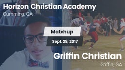 Matchup: Horizon Christian Ac vs. Griffin Christian  2017