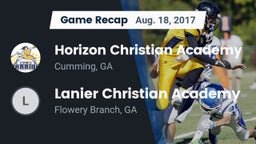 Recap: Horizon Christian Academy  vs. Lanier Christian Academy 2017