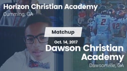 Matchup: Horizon Christian Ac vs. Dawson Christian Academy 2017