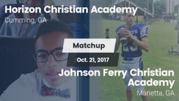 Matchup: Horizon Christian Ac vs. Johnson Ferry Christian Academy 2017