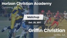 Matchup: Horizon Christian Ac vs. Griffin Christian  2017