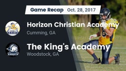 Recap: Horizon Christian Academy  vs. The King's Academy 2017