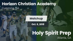 Matchup: Horizon Christian Ac vs. Holy Spirit Prep  2018