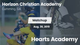 Matchup: Horizon Christian Ac vs. Hearts Academy 2019
