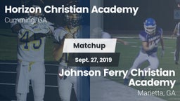 Matchup: Horizon Christian Ac vs. Johnson Ferry Christian Academy 2019