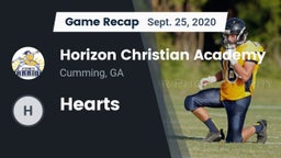 Recap: Horizon Christian Academy  vs. Hearts 2020
