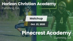 Matchup: Horizon Christian Ac vs. Pinecrest Academy  2020
