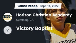 Recap: Horizon Christian Academy  vs. Victory Baptist 2022