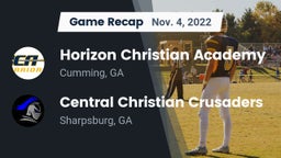 Recap: Horizon Christian Academy  vs. Central Christian Crusaders 2022