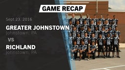 Recap: Greater Johnstown  vs. Richland  2016
