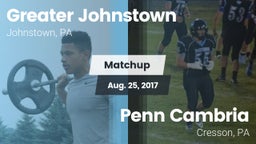 Matchup: Greater Johnstown vs. Penn Cambria  2016