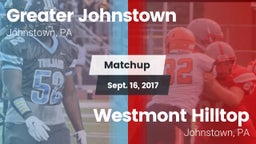 Matchup: Greater Johnstown vs. Westmont Hilltop  2017