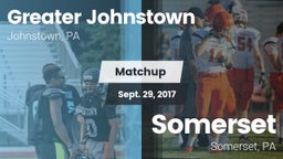 Matchup: Greater Johnstown vs. Somerset  2017