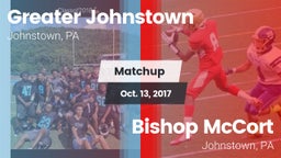 Matchup: Greater Johnstown vs. Bishop McCort  2017