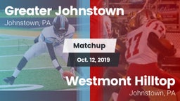 Matchup: Greater Johnstown vs. Westmont Hilltop  2019