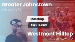 Matchup: Greater Johnstown vs. Westmont Hilltop  2020