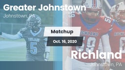 Matchup: Greater Johnstown vs. Richland  2020