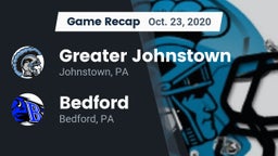 Recap: Greater Johnstown  vs. Bedford  2020