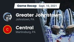 Recap: Greater Johnstown  vs. Central  2021