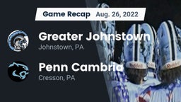 Recap: Greater Johnstown  vs. Penn Cambria  2022