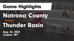 Natrona County  vs Thunder Basin  Game Highlights - Aug. 26, 2022