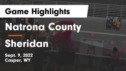 Natrona County  vs Sheridan  Game Highlights - Sept. 9, 2022