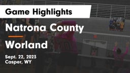 Natrona County  vs Worland Game Highlights - Sept. 22, 2023