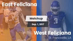 Matchup: East Feliciana High vs. West Feliciana  2017