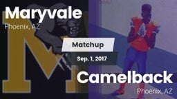Matchup: Maryvale vs. Camelback  2017