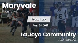 Matchup: Maryvale vs. La Joya Community  2018