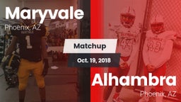 Matchup: Maryvale vs. Alhambra  2018